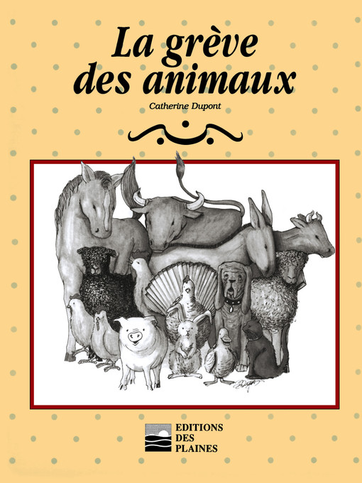 Title details for La grève des animaux by Catherine Dupont - Available